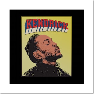 Kendrick // Retro Style Design Posters and Art